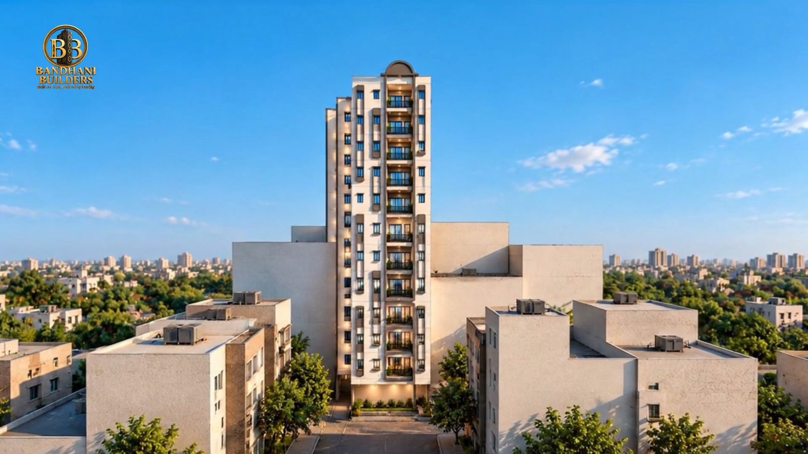 Ruhaab Heights tower render